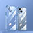 Funda Silicona Ultrafina Carcasa Transparente LD3 para Apple iPhone 14 Plus Azul