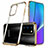 Funda Silicona Ultrafina Carcasa Transparente N02 para Samsung Galaxy Note 20 5G Oro