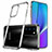 Funda Silicona Ultrafina Carcasa Transparente N02 para Samsung Galaxy Note 20 5G Plata