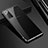 Funda Silicona Ultrafina Carcasa Transparente N03 para Samsung Galaxy Note 20 5G Negro