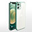 Funda Silicona Ultrafina Carcasa Transparente N04 para Apple iPhone 12 Mini Verde