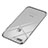 Funda Silicona Ultrafina Carcasa Transparente Q05 para Apple iPhone 8 Plus Plata