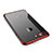 Funda Silicona Ultrafina Carcasa Transparente Q05 para Apple iPhone 8 Plus Rojo