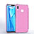 Funda Silicona Ultrafina Carcasa Transparente S01 para Huawei Enjoy 9 Plus Rosa