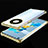 Funda Silicona Ultrafina Carcasa Transparente S01 para Huawei Mate 40E 5G Oro
