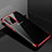 Funda Silicona Ultrafina Carcasa Transparente S01 para Samsung Galaxy S20 5G Rojo