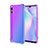 Funda Silicona Ultrafina Carcasa Transparente S01 para Xiaomi Redmi 9AT Morado