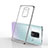 Funda Silicona Ultrafina Carcasa Transparente S01 para Xiaomi Redmi Note 9 Plata