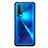 Funda Silicona Ultrafina Carcasa Transparente S02 para Huawei Nova 6 5G Azul