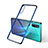 Funda Silicona Ultrafina Carcasa Transparente S02 para Huawei P30 Azul
