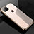 Funda Silicona Ultrafina Carcasa Transparente S03 para Apple iPhone 11 Pro Max Oro