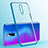 Funda Silicona Ultrafina Carcasa Transparente S03 para Oppo RX17 Pro Azul
