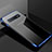 Funda Silicona Ultrafina Carcasa Transparente S03 para Samsung Galaxy S10 5G Azul