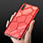 Funda Silicona Ultrafina Carcasa Transparente S04 para Huawei P30 Rojo