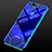 Funda Silicona Ultrafina Carcasa Transparente S05 para Huawei Honor V20 Azul