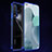 Funda Silicona Ultrafina Carcasa Transparente S05 para Huawei Nova 6 5G Azul