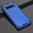 Funda Silicona Ultrafina Carcasa Transparente S05 para Samsung Galaxy S10 Azul