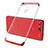 Funda Silicona Ultrafina Carcasa Transparente S06 para Huawei Honor V20 Rojo