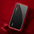 Funda Silicona Ultrafina Carcasa Transparente S07 para Huawei P20 Pro Rojo
