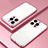 Funda Silicona Ultrafina Carcasa Transparente SY1 para Apple iPhone 14 Pro Oro Rosa