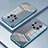 Funda Silicona Ultrafina Carcasa Transparente SY1 para Huawei Mate 40 RS Azul