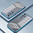 Funda Silicona Ultrafina Carcasa Transparente SY1 para Huawei P40 Pro Azul
