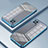 Funda Silicona Ultrafina Carcasa Transparente SY1 para Oppo A72 5G Azul