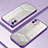 Funda Silicona Ultrafina Carcasa Transparente SY2 para Apple iPhone 12 Morado