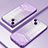 Funda Silicona Ultrafina Carcasa Transparente SY2 para Apple iPhone 14 Plus Morado