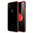Funda Silicona Ultrafina Carcasa Transparente V02 para Apple iPhone Xs Max Rojo