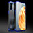 Funda Silicona Ultrafina Carcasa Transparente Z01 para Oppo Find X2 Lite Azul