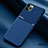 Funda Silicona Ultrafina Goma 360 Grados Carcasa C01 para Apple iPhone 11 Pro Max Azul