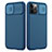 Funda Silicona Ultrafina Goma 360 Grados Carcasa C01 para Apple iPhone 12 Pro Azul