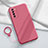 Funda Silicona Ultrafina Goma 360 Grados Carcasa C01 para Huawei Honor Play4 5G Rojo Rosa