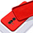 Funda Silicona Ultrafina Goma 360 Grados Carcasa C01 para Huawei Mate 20 Lite Rojo
