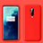 Funda Silicona Ultrafina Goma 360 Grados Carcasa C01 para OnePlus 7T Pro Rojo
