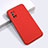 Funda Silicona Ultrafina Goma 360 Grados Carcasa C01 para Oppo A72 Rojo
