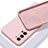 Funda Silicona Ultrafina Goma 360 Grados Carcasa C01 para Oppo Reno4 Pro 5G Rosa