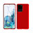 Funda Silicona Ultrafina Goma 360 Grados Carcasa C01 para Samsung Galaxy S20 Ultra 5G Rojo
