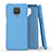 Funda Silicona Ultrafina Goma 360 Grados Carcasa C01 para Xiaomi Redmi Note 9S Azul Cielo