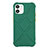 Funda Silicona Ultrafina Goma 360 Grados Carcasa C02 para Apple iPhone 12 Mini Verde