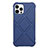 Funda Silicona Ultrafina Goma 360 Grados Carcasa C02 para Apple iPhone 12 Pro Azul