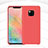 Funda Silicona Ultrafina Goma 360 Grados Carcasa C02 para Huawei Mate 20 Pro Rojo