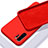 Funda Silicona Ultrafina Goma 360 Grados Carcasa C02 para Huawei P30 Pro New Edition Rojo