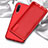 Funda Silicona Ultrafina Goma 360 Grados Carcasa C02 para Samsung Galaxy A70 Rojo