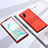 Funda Silicona Ultrafina Goma 360 Grados Carcasa C02 para Samsung Galaxy Note 10 Plus 5G Rojo
