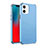 Funda Silicona Ultrafina Goma 360 Grados Carcasa C03 para Apple iPhone 12 Mini Azul Cielo