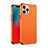 Funda Silicona Ultrafina Goma 360 Grados Carcasa C03 para Apple iPhone 12 Pro Max Naranja