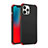 Funda Silicona Ultrafina Goma 360 Grados Carcasa C03 para Apple iPhone 12 Pro Max Negro
