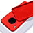 Funda Silicona Ultrafina Goma 360 Grados Carcasa C03 para Huawei Mate 30 Pro 5G Rojo